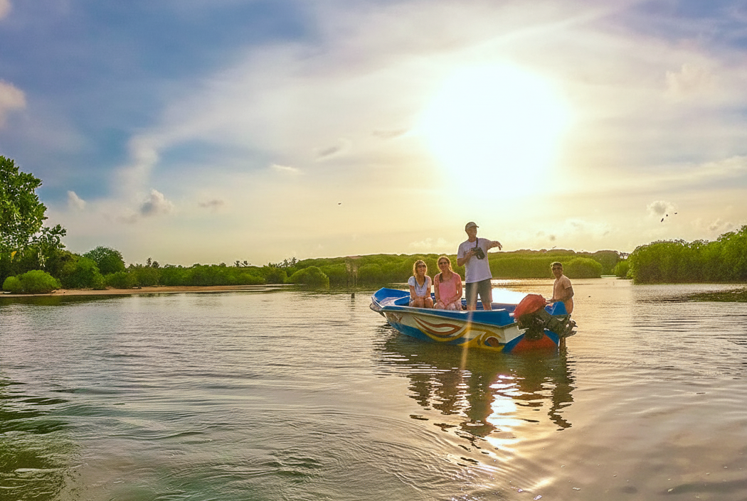 Negombo Lagoon & Traditional Fishing Village Experience